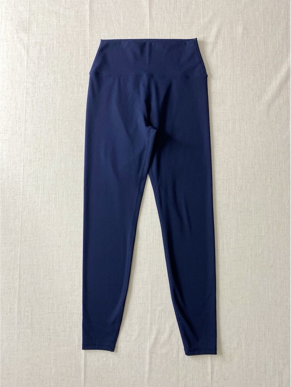 Uncia Active High Waist Leggings Womens M Navy Blue Yoga Pants Soft Compression